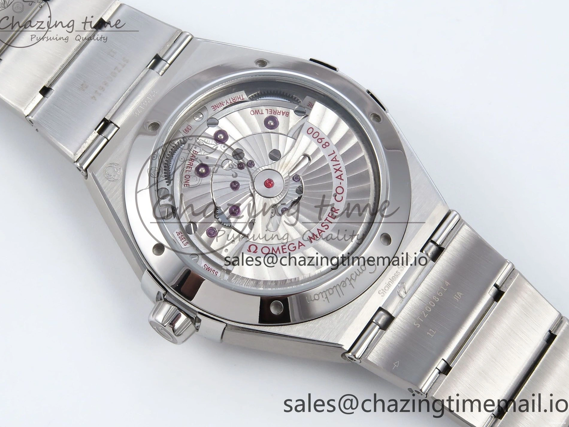 0116 Constellation 41mm SS ASWF 1:1 Best Edition Gray Dial on SS Bracelet A Breathable 7696